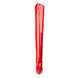 r�d lakk 13,5 cm INDULGE-3000 l�rh�ye st�vler til menn