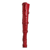 r�d lakk 13 cm ELECTRA-3028 l�rh�ye st�vler