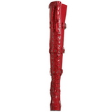 r�d lakk 13 cm ELECTRA-3028 l�rh�ye st�vler til menn