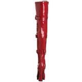 r�d lakk 13 cm ELECTRA-3028 l�rh�ye st�vler til menn