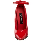 r�d lakk 15 cm SCREAM-12 dame pumps sko stiletth�ler