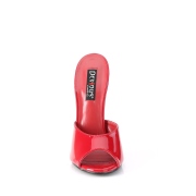 r�de 15 cm DOMINA-101 h�yh�lte mules til menn