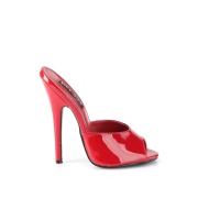 r�de 15 cm DOMINA-101 h�yh�lte mules til menn
