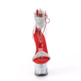r�de 18 cm SKY-327RSI pleaser h�ye h�ler med strass ankelmansjett