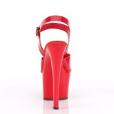 r�de h�ye h�ler 18 cm SKY-308N JELLY-LIKE strekkmateriale plat� h�ye h�ler