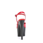 røde platå 18 cm ADORE-709 pleaser høye hæler for kvinner