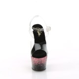 rosa 18 cm ADORE-708SS glitter plat� sandaler dame