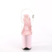 rosa 20 cm FLAMINGO-808 h�yh�lte plat�sko