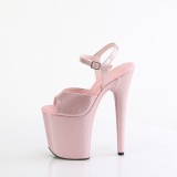 rosa 20 cm FLAMINGO-809GP glitter plat� h�ye h�ler