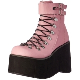 rosa kunstl�r 11,5 cm KERA-21 lolita ankelst�vletter kileh�ler plat�