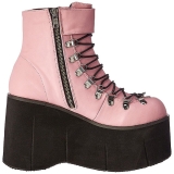 rosa kunstl�r 11,5 cm KERA-21 lolita ankelst�vletter kileh�ler plat�