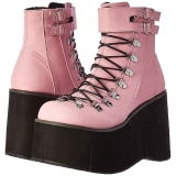 rosa kunstl�r 11,5 cm KERA-21 lolita ankelst�vletter kileh�ler plat�