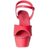 rosa neon 15 cm Pleaser KISS-209UV plat� h�ye h�ler sko