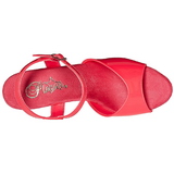 rosa neon 15 cm Pleaser KISS-209UV plat� h�ye h�ler sko