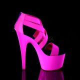 rosa neon 18 cm Pleaser ADORE-769UV pole dancing sko