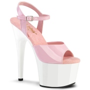 rosa platå 18 cm ADORE-709 pleaser høye hæler for kvinner