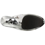 s�lv 15 cm DELIGHT-1017RSF h�ye ankelst�vletter med frynser til dame