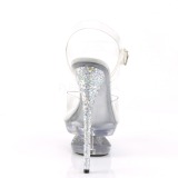 s�lv 16,5 cm ECLIPSE-608GT sandaletter med stiletth�l