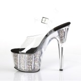 s�lv 18 cm ADORE-708CG glitter plat� h�ye h�ler dame