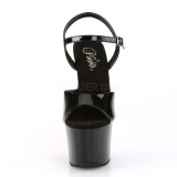 s�lv 18 cm SKY-309CRS h�ye damesko med h�l glitrende steiner