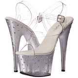 s�lv 18 cm STARDUST-708T plat� h�yh�lte sandaler sko