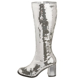 s�lv spangle 8 cm SPECTACUL-300SQ h�ye st�vler dame
