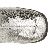 s�lv spangle 8 cm SPECTACUL-300SQ h�ye st�vler dame