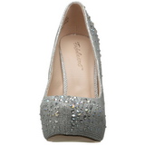 s�lv strass 13 cm DESTINY-06R h�ye platform pumps sko