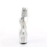 s�lv strass 18 cm BEJEWELED-7-RS-02 pleaser h�ye h�ler med ankelmansjett
