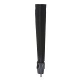 stretch nylon 15 cm DELIGHT-3002-1 sexy overknee st�vler