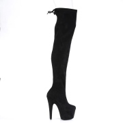 stretch suede 18 cm ADORE-3008 sexy overknee st�vler