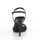 svart 11,5 cm GALA-09 fabulicious sandaler med stiletthæl