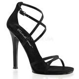 svart 11,5 cm GALA-41 høyhælte stiletter sko
