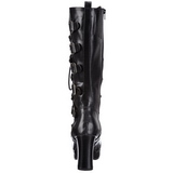 svart 11,5 cm GOTHIKA-200 lolita stvler gothic plat tykke sler