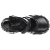 svart 13 cm DYNAMITE-03 lolita sko gothic wedge plat�sko med kileh�ler