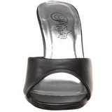 svart 8,5 cm Fabulicious ROMANCE-301-2 høyhælte slipper sko