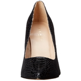 svart lær 10 cm CLASSIQUE-20SP dame pumps sko stiletthæl