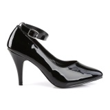 svart lakk 10,5 cm DREAM-431 h�ye pumps damesko til menn