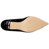svart lakk 10 cm CLASSIQUE-20 h�ye pumps damesko til menn
