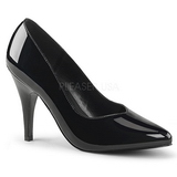 svart lakk 10 cm DREAM-420 kvinner pumps høye hæler
