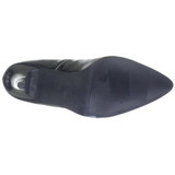 svart lakkert 10 cm VANITY-420 spisse pumps med høye hæler