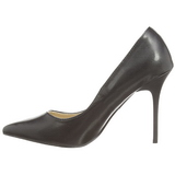 svart matt 10 cm CLASSIQUE-20 h�ye pumps damesko til menn