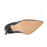 svart matt 10 cm CLASSIQUE-20 h�ye pumps damesko til menn