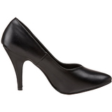 svart matt 10 cm DREAM-420 kvinner pumps høye hæler