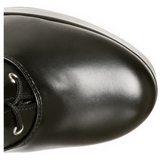 svart matt 13 cm ELECTRA-2020 h�ye damest�vler til menn