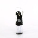 svart transparent 19 cm ENCHANT-708 hyhlte platsko