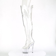 transparent 18 cm ADORE-3021 sexy overknee st�vler