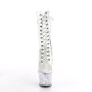 transparent 18 cm SPECTATOR-1040C h�yh�lte ankelst�vletter - pole dance st�vletter