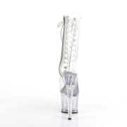 transparent 18 cm SPECTATOR-1040C h�yh�lte ankelst�vletter - pole dance st�vletter