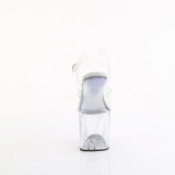 transparent 20 cm CRAZE-808 pleaser h�ye h�ler pony plat�